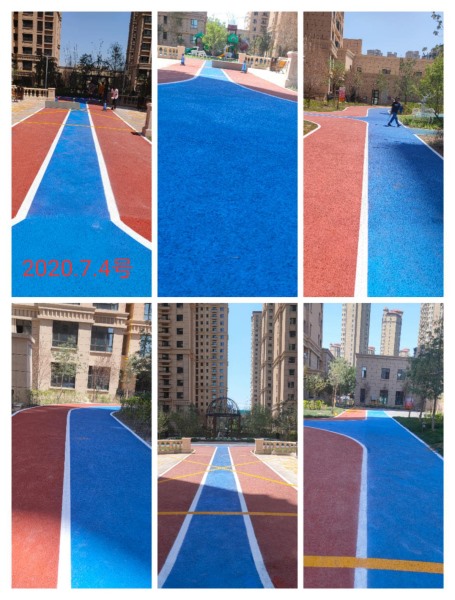 新疆維吾爾自治區(qū)烏魯木齊市米東區(qū)堿溝西路東方名苑小區(qū)1樓商業(yè)（名門華府小區(qū)），混合型跑道2800平方